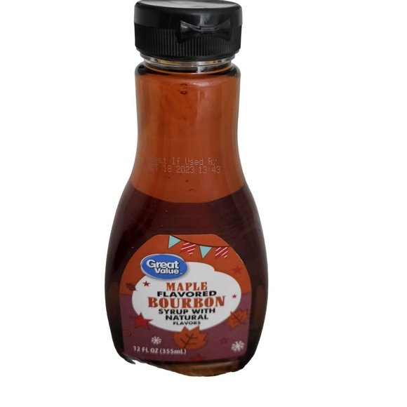 Great Value Kitchen Great Value Maple Flavored Bourbon Syrup With